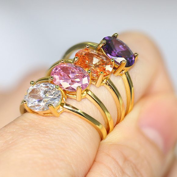 European And American Popular Ins Style Women's Engagement Ring - Image 2