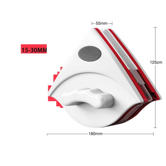 Wipe Glass Artifact Double-layer Strong Magnetic Glass Wiper Cleaning Tool - Image 3