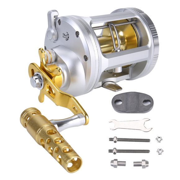 Metal sea fishing drum - Image 6