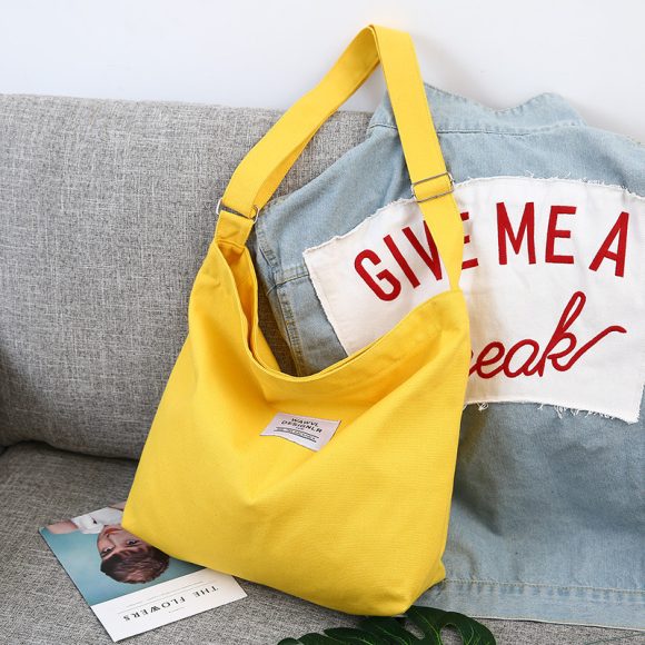 Korean Style Letter Shoulder Class Bag - Image 8