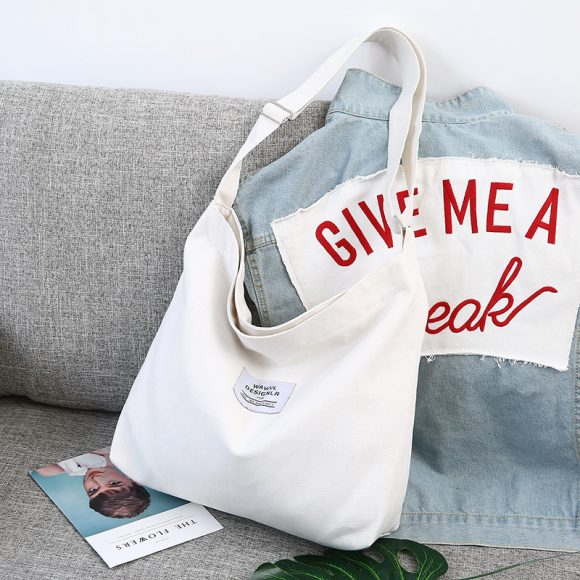 Korean Style Letter Shoulder Class Bag - Image 2