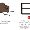Single double triple four seater sofa cover - Image 3