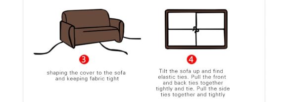 Single double triple four seater sofa cover - Image 3