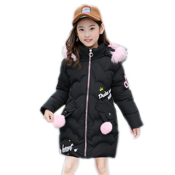 Girls' cotton-padded jackets - Image 3