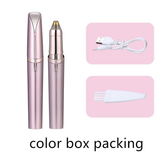 Eyebrow Epilator Maquiagem Profissional Completa Trymer Do Brwi Eye Brow Trimmer For Rasoir Visage Femme Make Up Eye Brow Shaper - Image 6