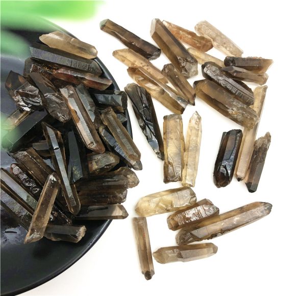 Citrine Single-pointed Crystal Hexagonal Prism Ornaments - Image 4
