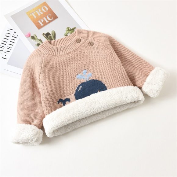 Baby plush warm clothes - Image 10