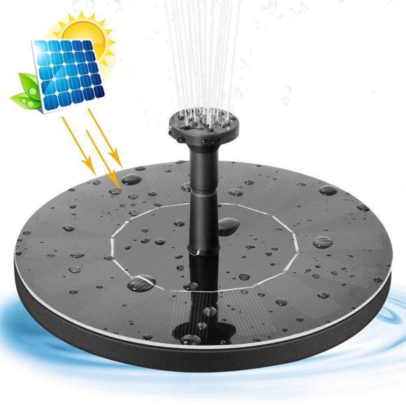 Solar Fountain  Outdoor Garden Classic Round - Image 2
