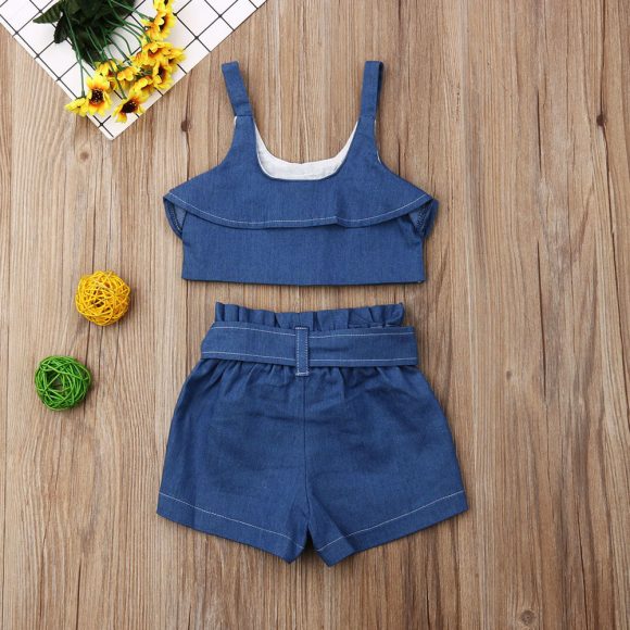 Children's clothing girls suspender skirt - Image 5