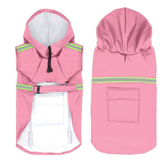 Waterproof Reflective Dog Raincoat - Image 8