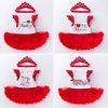 Baby clothes 0-2 years old baby girl sleeveless dress - Image 7