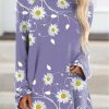 New Flower Small Chrysanthemum Irregular Top - Image 3