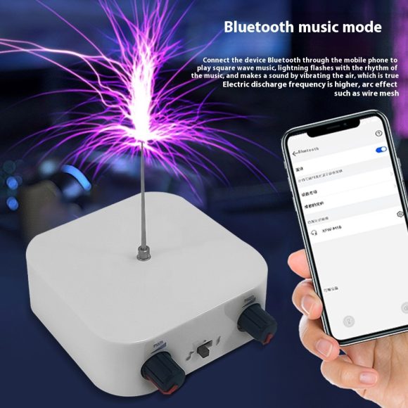 Artificial Lightning Touchable Audio Input Bluetooth Scientific Experiment - Image 2