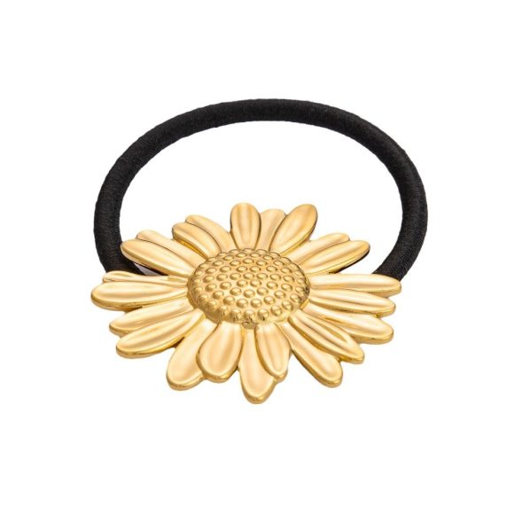 Stainless Steel Flower Style Hair Band Advanced Sense - Image 7