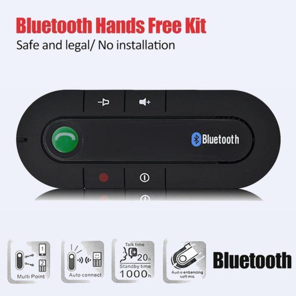 Bluetooth Car Visor Speakerphone - Image 6