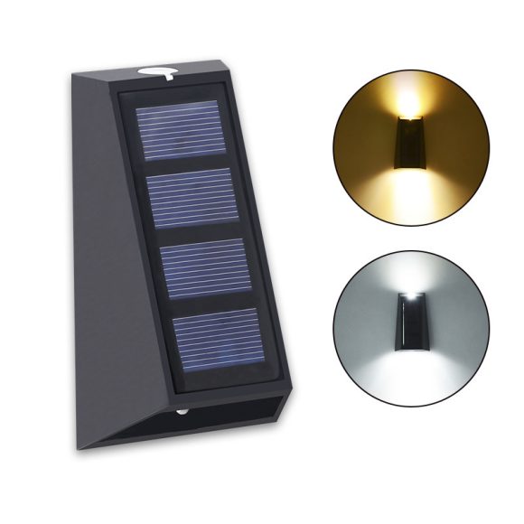 Solar Garden Courtyard Household Waterproof Up And Down Glow Outdoor Decoration Wall Lights - Image 4