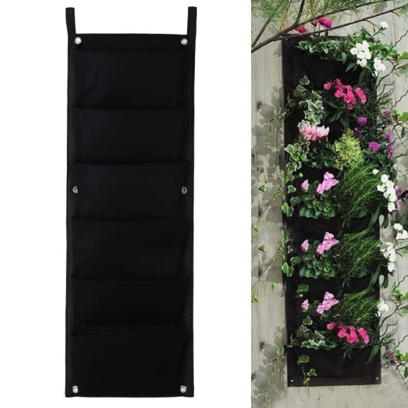 Wall Garden Hanging Planting Bags Vertical Outdoor Indoor Planter - Image 4