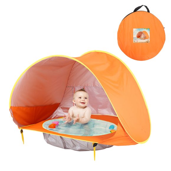 Baby Beach Tent Kids Outdoor Camping Easy Fold Up Waterproof  Up Sun Awning Tent UV-protecting - Image 10