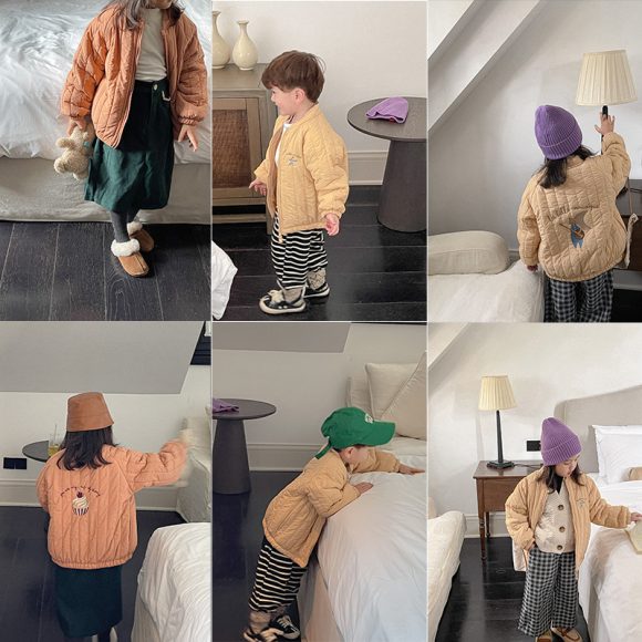 Boys' Cotton Jacket Baby Plush - Image 3