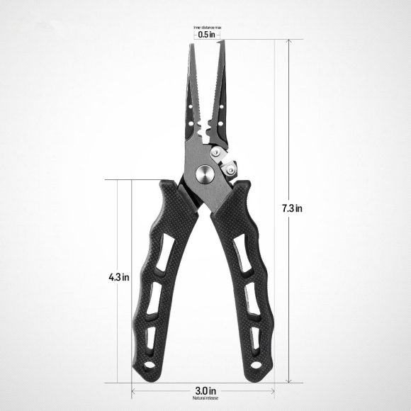 Freshwater Fishing Multi-function Pliers Fishing Gear Accessories Luya Equipment - Image 5