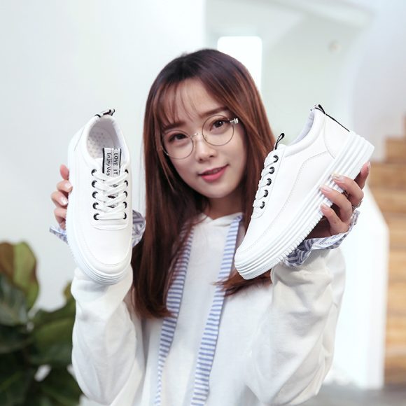 Breathable women Sneaker student casual canvas shoes - Image 3