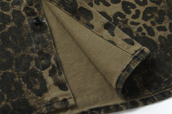 Fashion Polo Collar Casual Loose Distressed Shirt - Image 6
