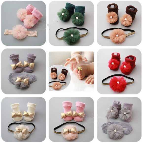 Children's short socks headband accessories - Image 4