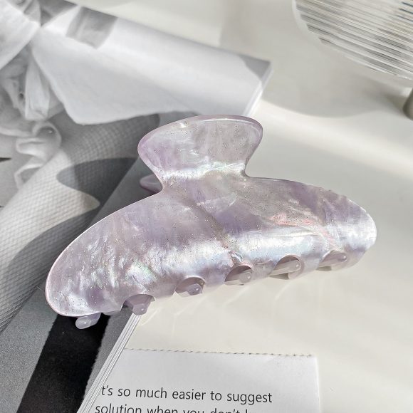 Acrylic Women's All-match Fashion Jelly Color Updo Shark Clip - Image 8
