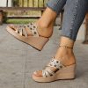 Bohemian Open Toe Sequin Slippers Women - Image 7