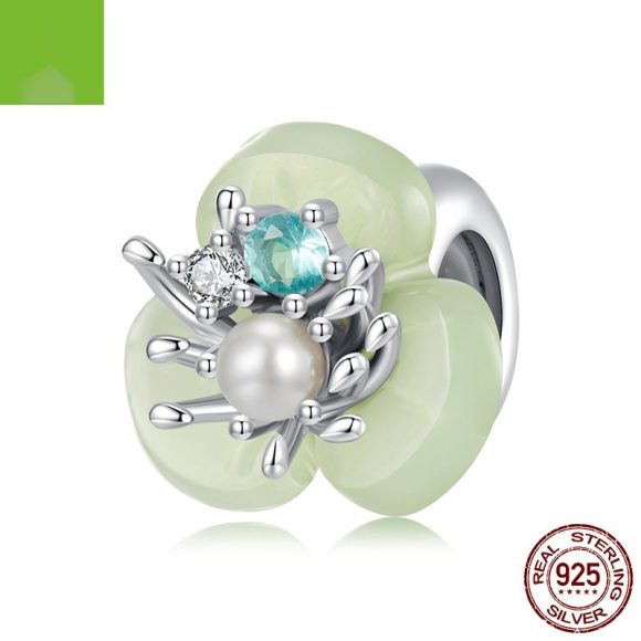 Green Flowers And Insects Series Bracelet String Beads Accessories - Image 10