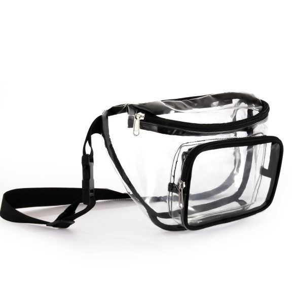 PVC Waist Bag Outdoor Sports Transparent Belt Bag - Image 2