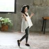Girls' Big Kids Loose Fashionable Tops Korean Style Shirts Big Kids' Swallowtails - Image 4