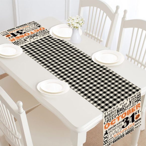 Halloween Table Runner Table Decoration Tablecloth - Image 3