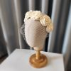 Bridal Large Flower Satin Veil Hair Hoop Headdress Wedding Dress With Accessories - Image 5