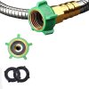 Stainless Steel Garden Hose With Brass Garden Hose Nozzle - Image 4