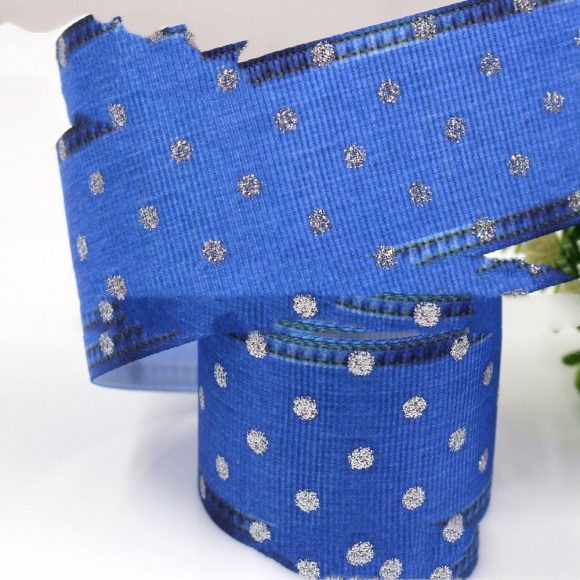 25mm Plaid Laser Silver Thermal Transfer Thread Ribbon - Image 7