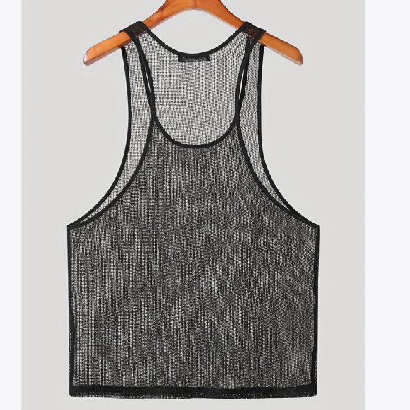 Solid Color Bottoming Shirt Outer Wear Casual Knitted I-shaped Vest - Image 4
