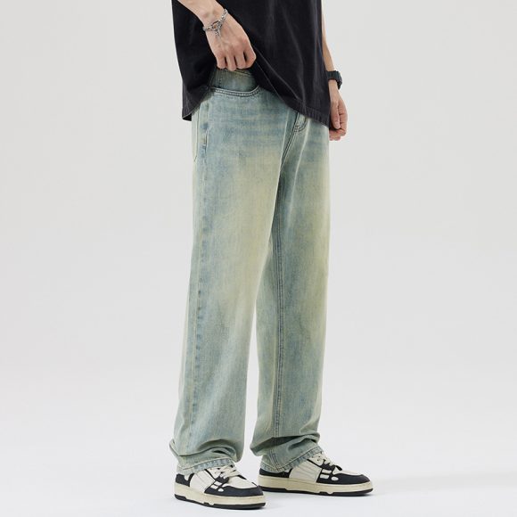 Plus Size Men's Summer New Thin Type Jeans - Image 2