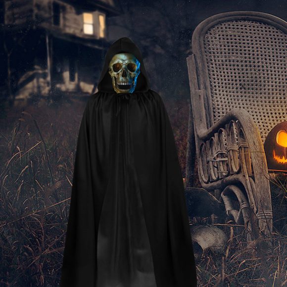 Halloween Single Layer Cloak Robe - Image 10