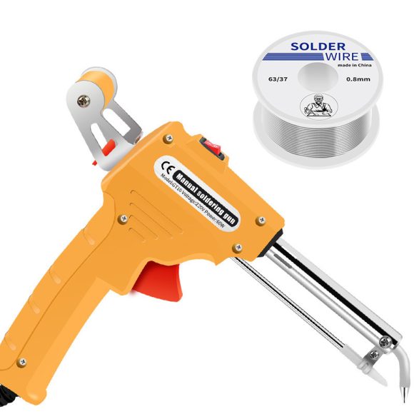 Handheld Electric Soldering Iron External Heating Soldering Gun Tin Feeding - Image 3