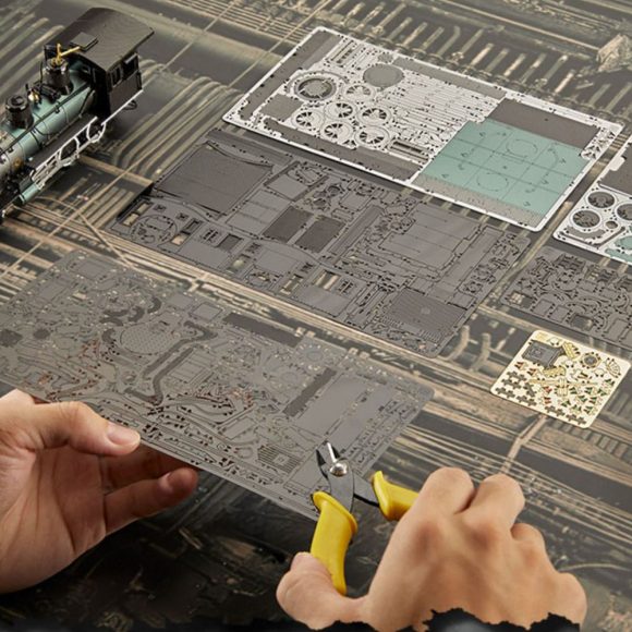Metal Color Printing Assembled Model Puzzle Toy - Image 8
