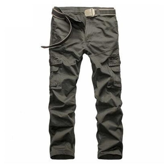 European And American Plus Size Women's Multi-pocket Sports Pants - Image 3