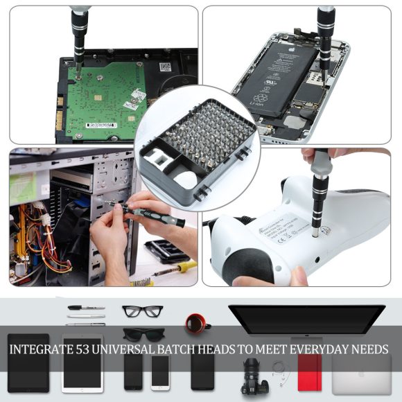 Screwdriver Set Multi-function Screwdriver Set Bit Head Watch Game Machine Disassembly Tool - Image 4