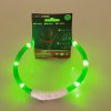 Pet Flashing Collar USB Rechargeable Glowing Necklace Safety Collar Light Up Collars For Night Walking Electric Dog Collar Neon - Image 7