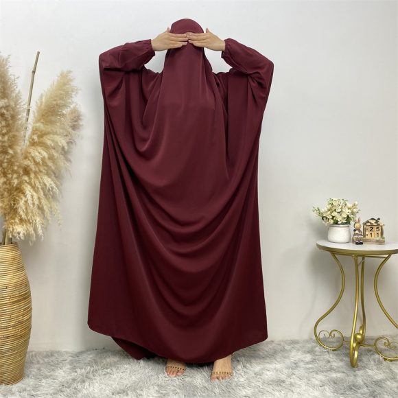 Middle East Dubai Clear Muslim Split Size Dress - Image 7
