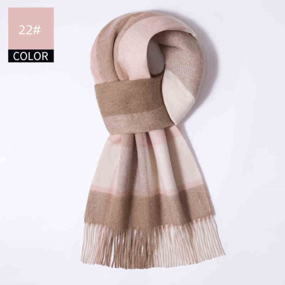Winter New Men's Cashmere Scarf - Image 7