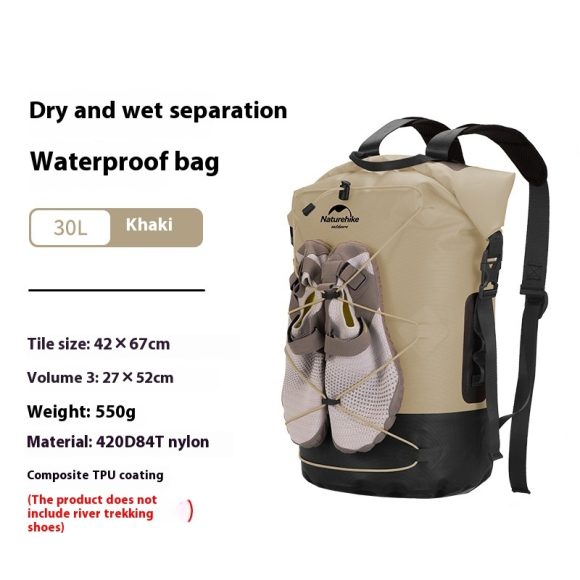 Waterproof Outdoor Dry Wet Separation Backpack - Image 10