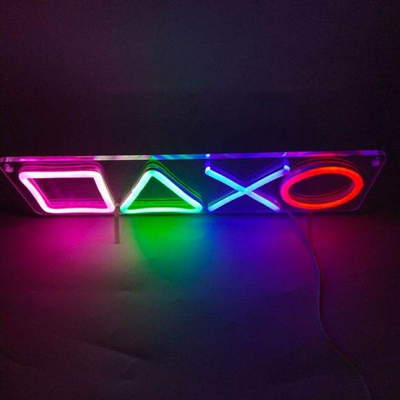 Game Pattern Neon LightsRoom BarHoliday Birthday Game Console Hall Decoration Lights - Image 8