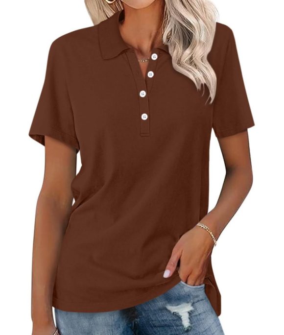 Women's Short-sleeved Slim-fit Casual Fashion Top - Image 4