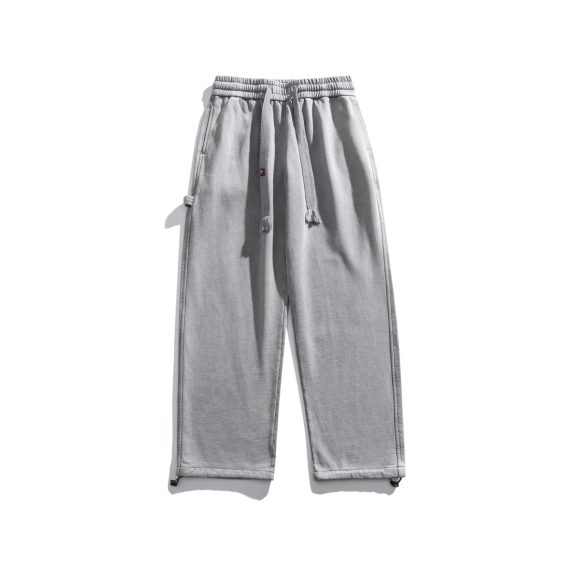 Retro Pure Color All-matching Casual Pants - Image 5